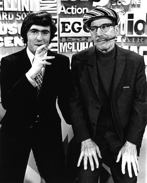 David Steinberg hosting Music Scene with Groucho Marx