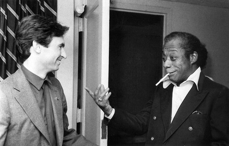 David Steinberg with James Baldwin