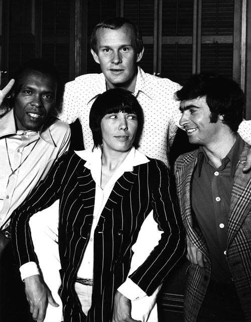 David Steinberg in Music Scene with Tommy Smothers and Lily Tomlin