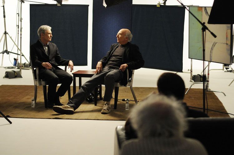 David Steinberg with Larry David
