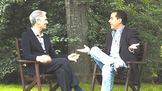 David Steinberg with Jerry Seinfeld